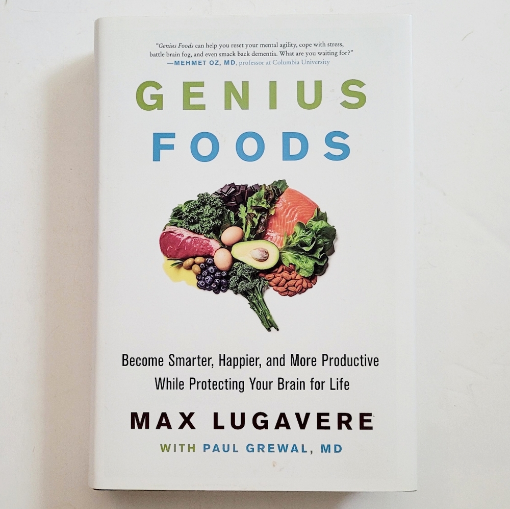 NEW Genius Foods Book by Max Lugavere
